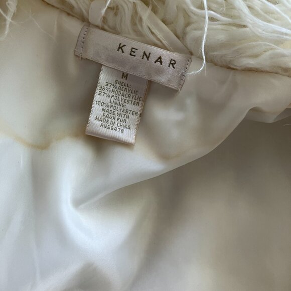 Kenar Fuffly Size M Off White Vest - Picture 5 of 9